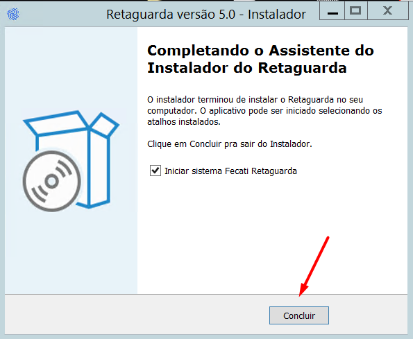 Finalizando a instalação